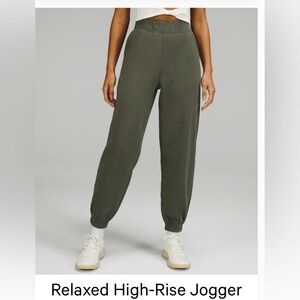 COPY - Lululemon Relaxed High Rise Joggers